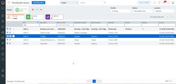PrintSmith Vision: Tracker