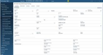 Impresa MRO: Work Order Entry