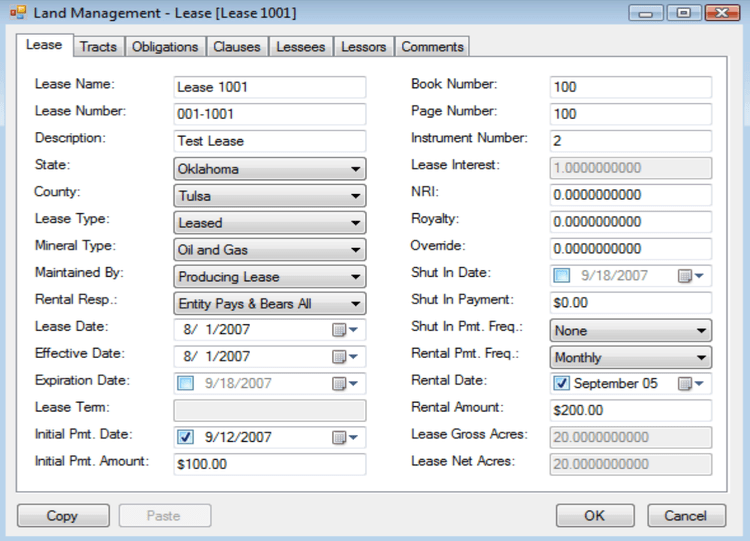 Land management module in SOGAS
