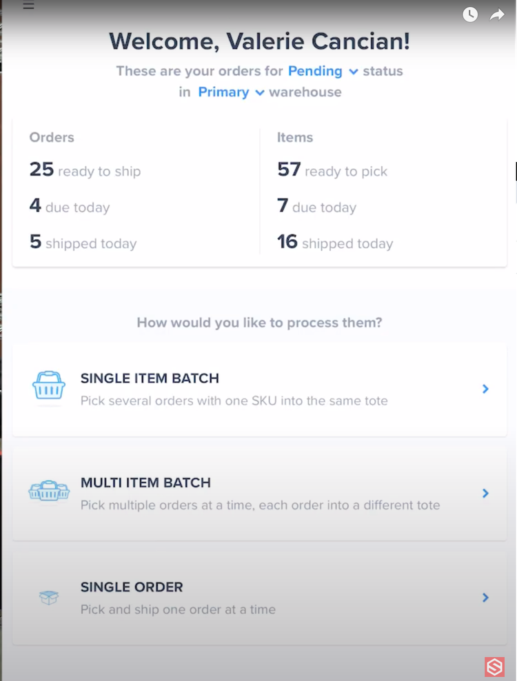 ShipHero Pending Orders