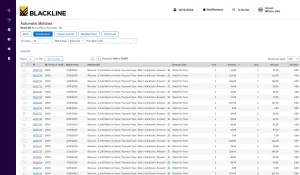 BlackLine: Automatic Matches