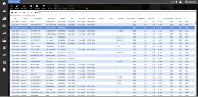 Deacom: Deacom Job Summary
